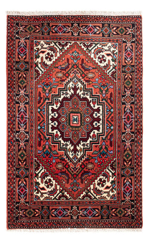 Tapis persan - Nomadic - 86 x 53 cm - rouge