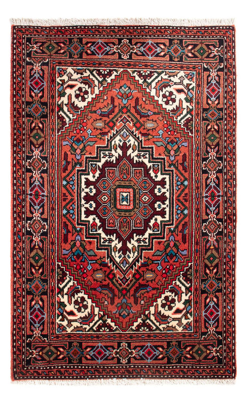 Tapis persan - Nomadic - 86 x 53 cm - rouge