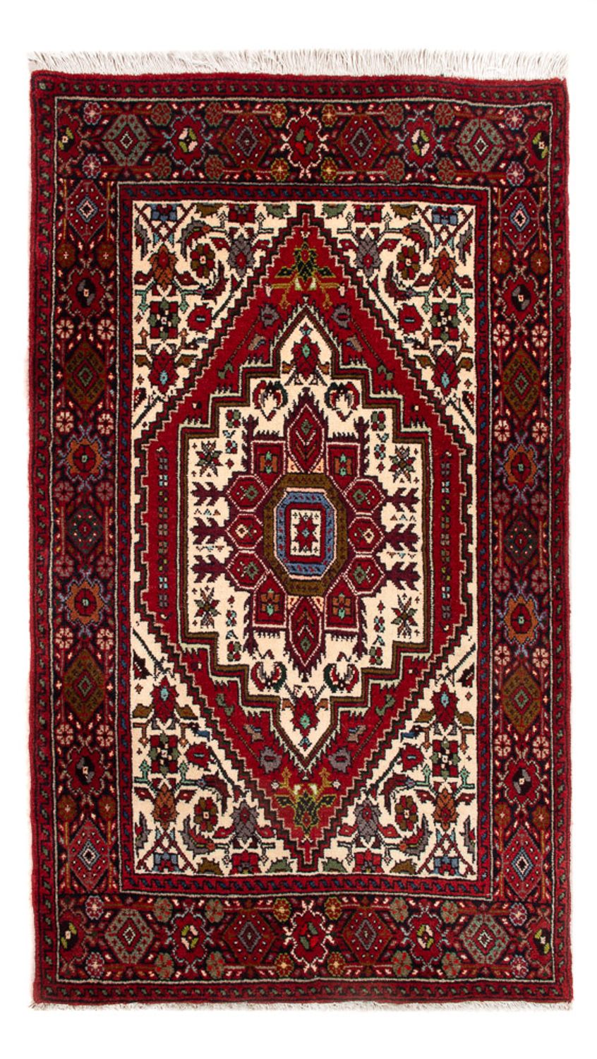 Tapis persan - Nomadic - 102 x 60 cm - crème