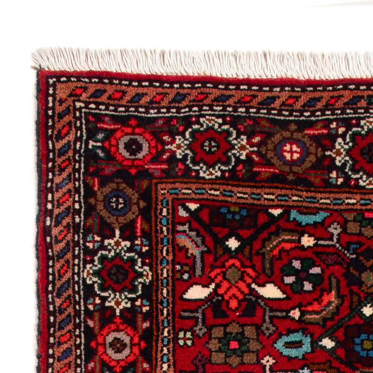 Tapis persan - Nomadic - 90 x 60 cm - rouge
