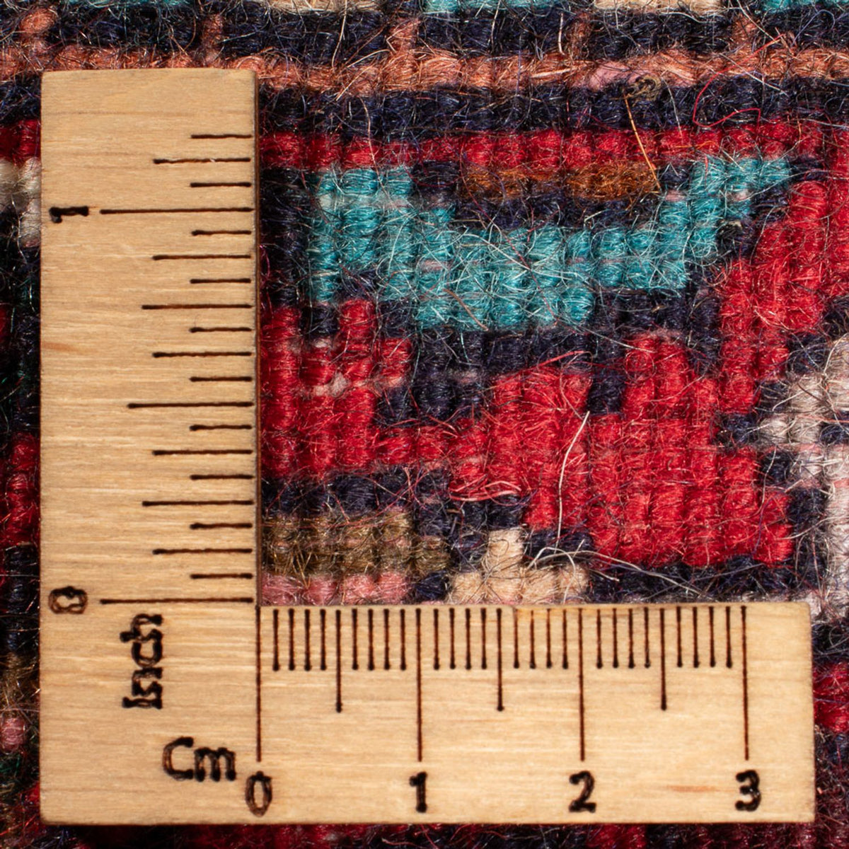 Tapis persan - Nomadic - 90 x 60 cm - rouge