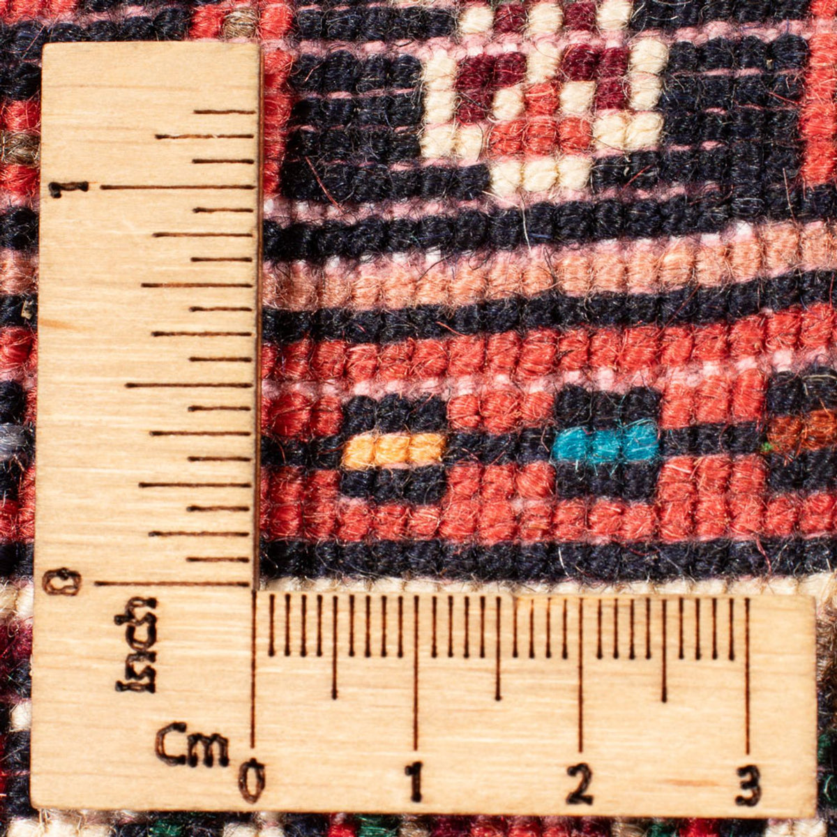 Tapis persan - Nomadic - 88 x 55 cm - rouge