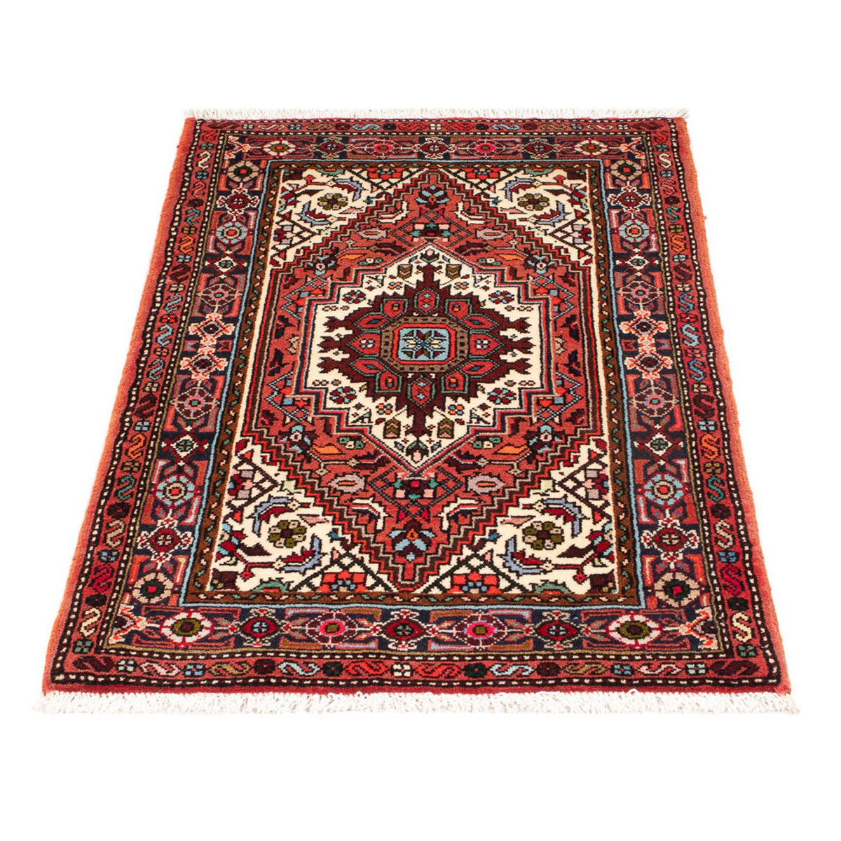 Tapis persan - Nomadic - 94 x 56 cm - rouge