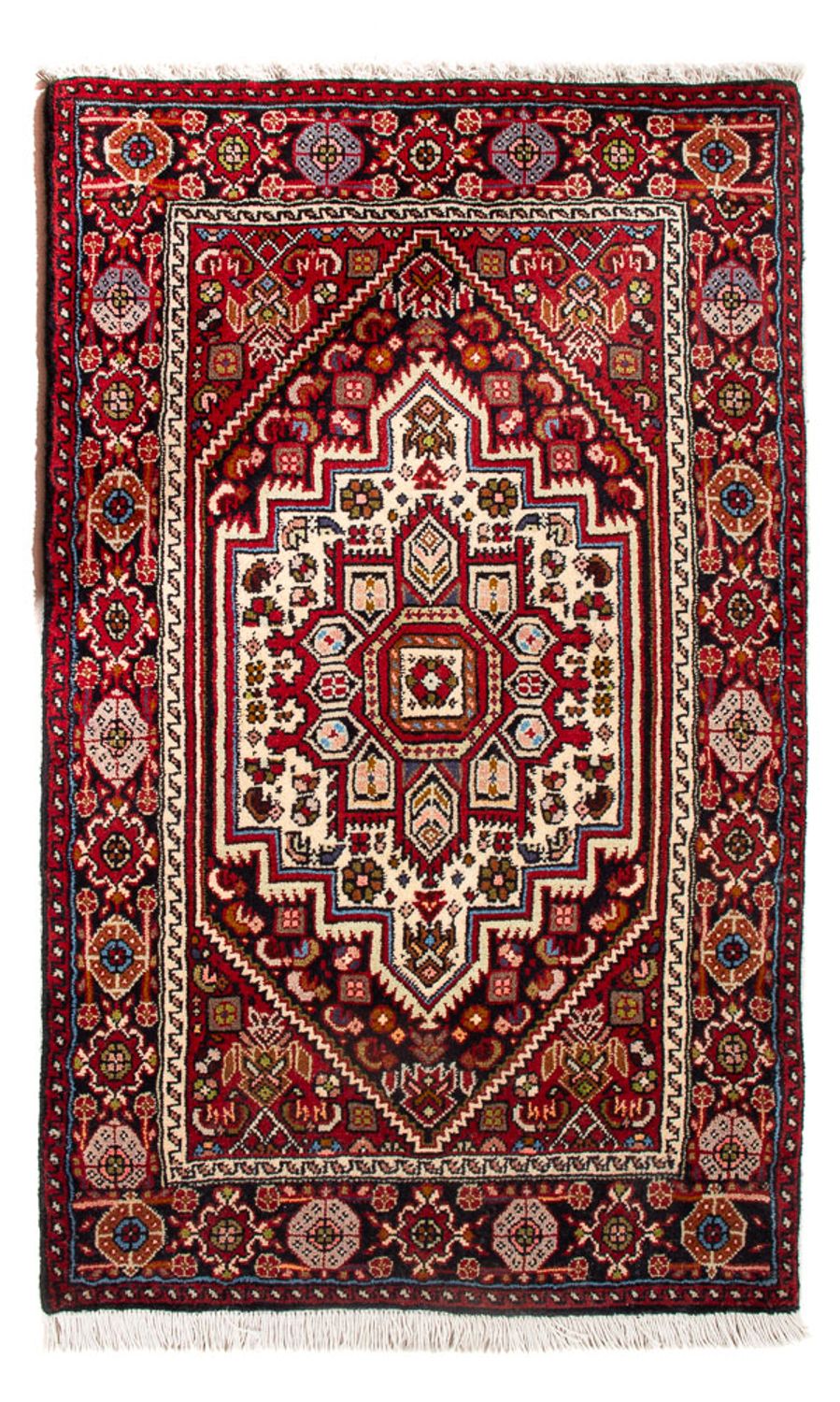 Tapis persan - Nomadic - 100 x 57 cm - rouge