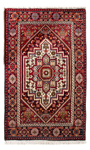Tapis persan - Nomadic - 100 x 57 cm - rouge