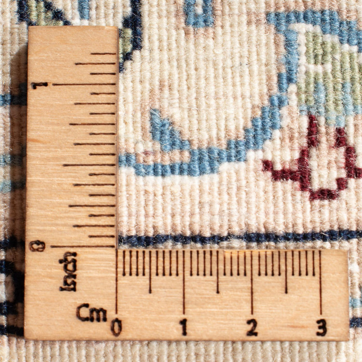 Tapis persan - Nain - Premium - 120 x 75 cm - crème