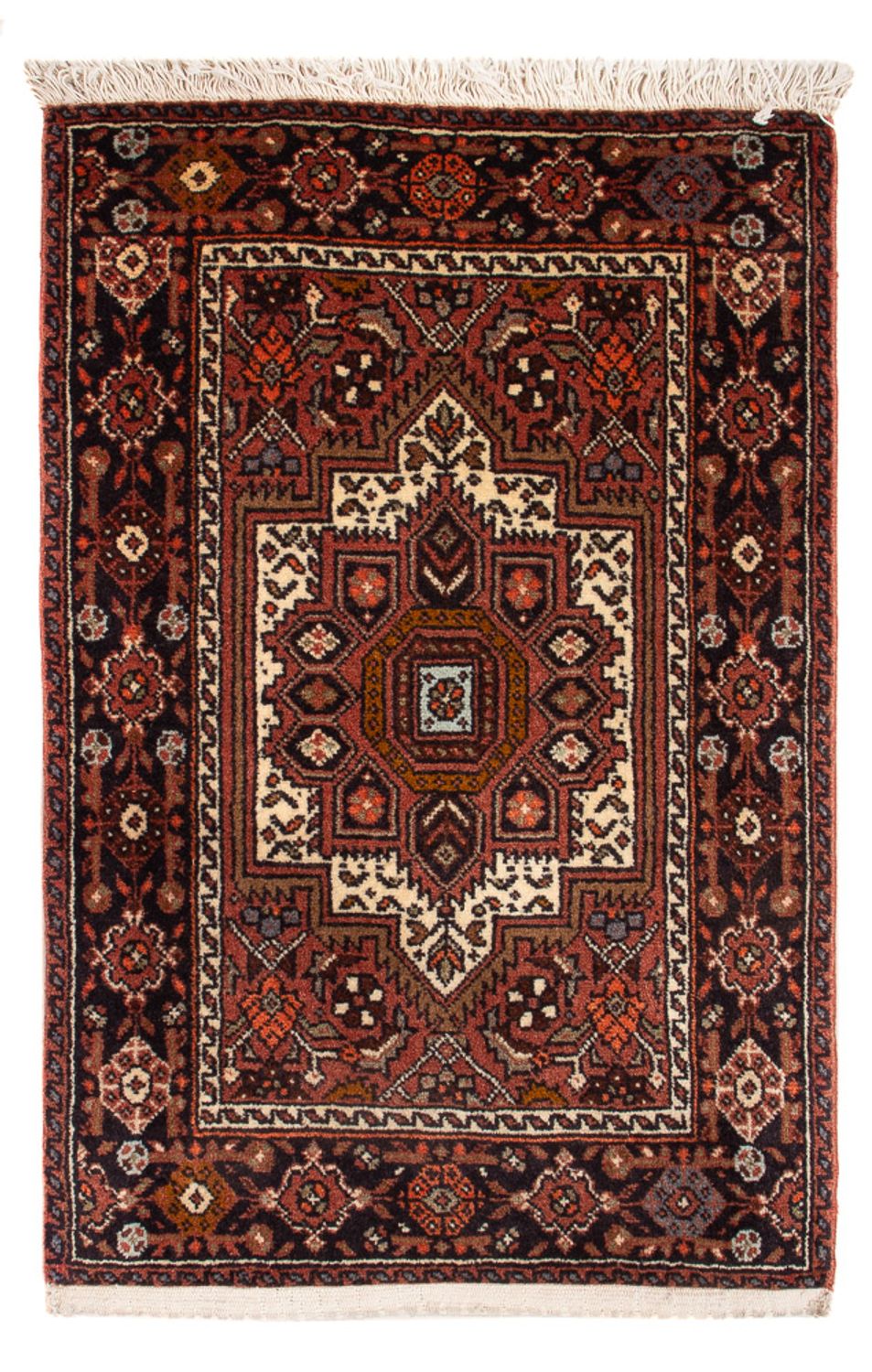 Tapis persan - Nomadic - 60 x 40 cm - rouge