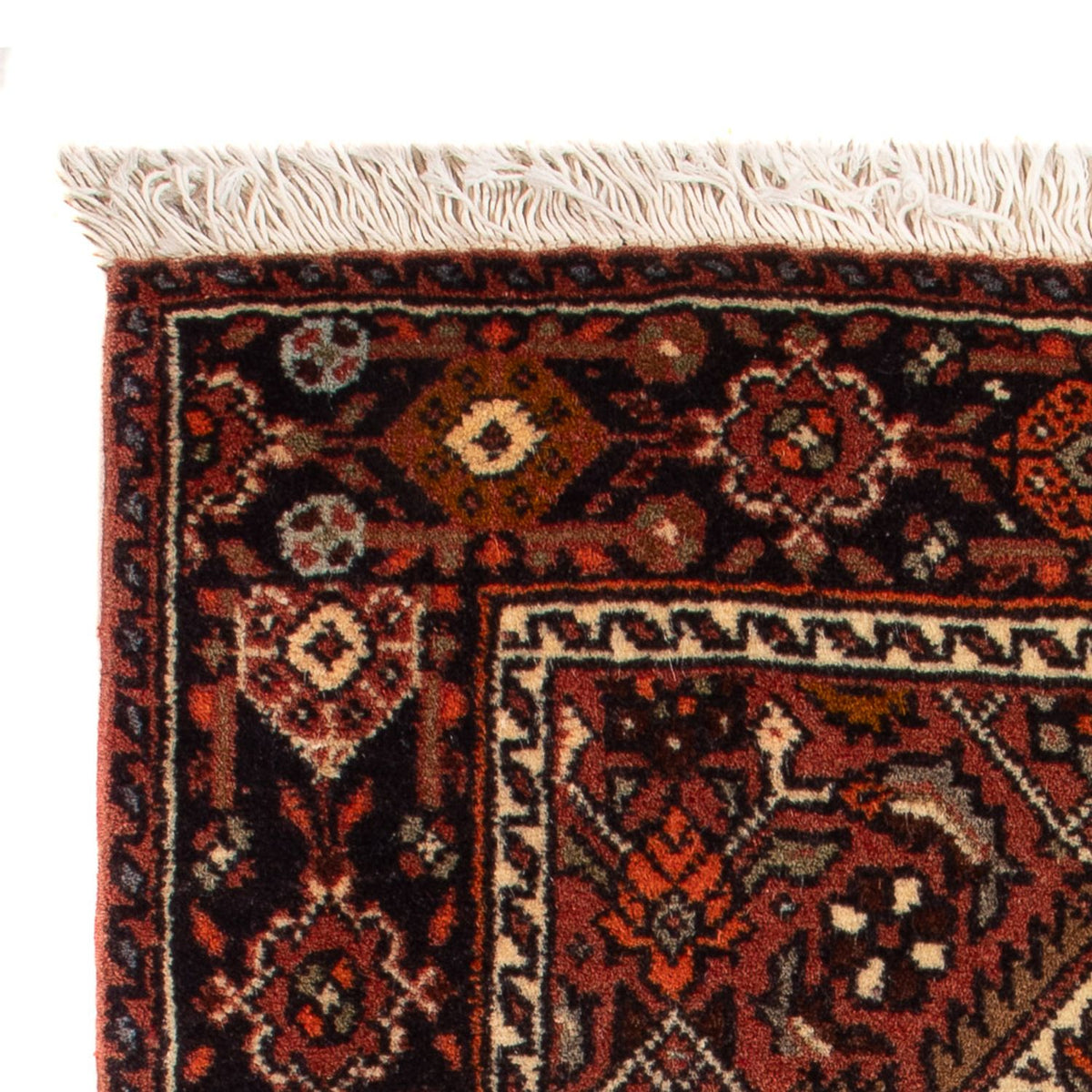 Tapis persan - Nomadic - 60 x 40 cm - rouge