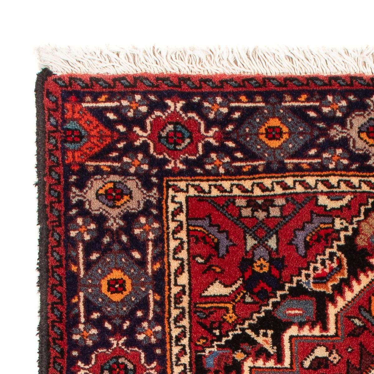 Tapis persan - Nomadic - 60 x 40 cm - rouge
