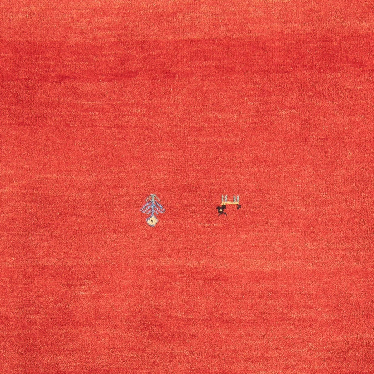 Tapis Gabbeh - Persan - 293 x 197 cm - rouge