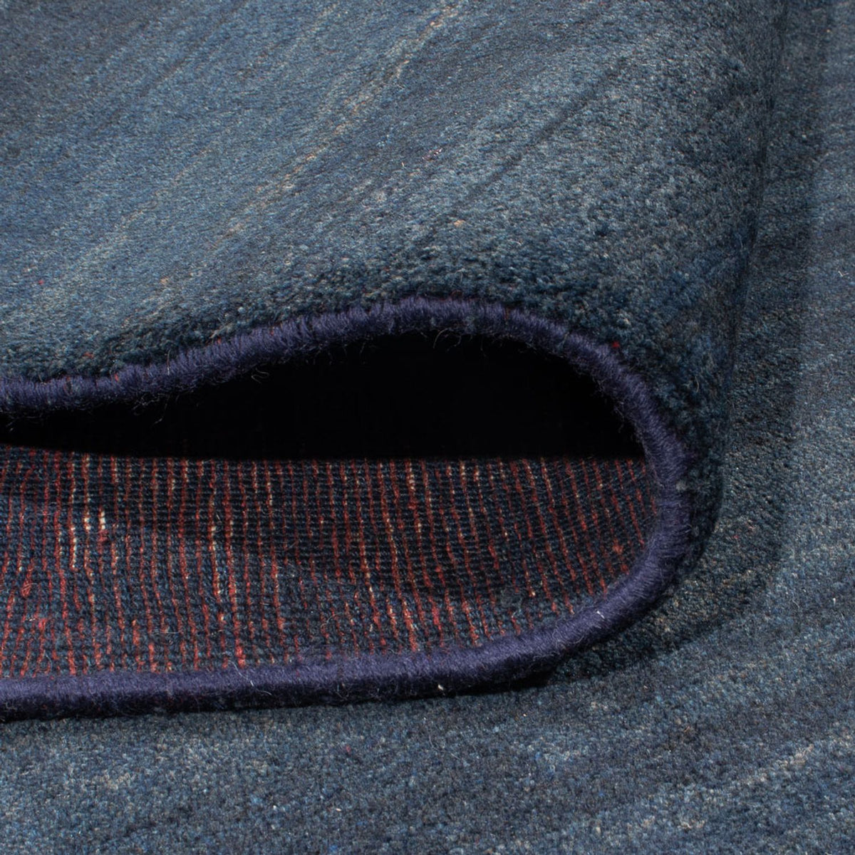 Tapis Gabbeh - Persan - 291 x 226 cm - bleu foncé