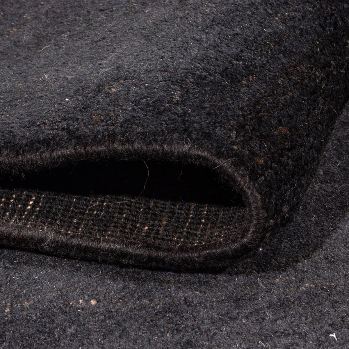 Tapis Gabbeh - Persan - 284 x 200 cm - noir