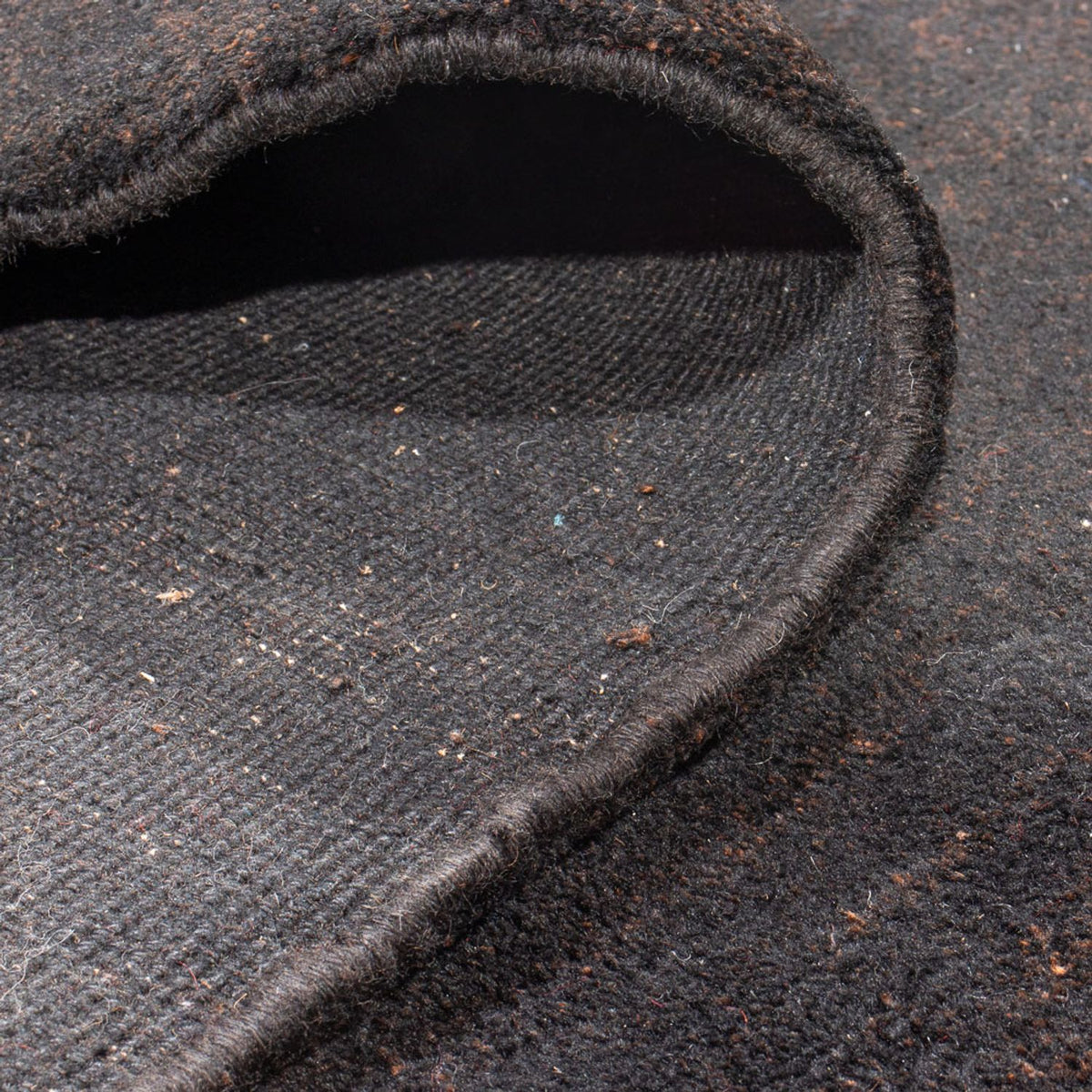 Tapis Gabbeh - Persan - 260 x 214 cm - marron foncé