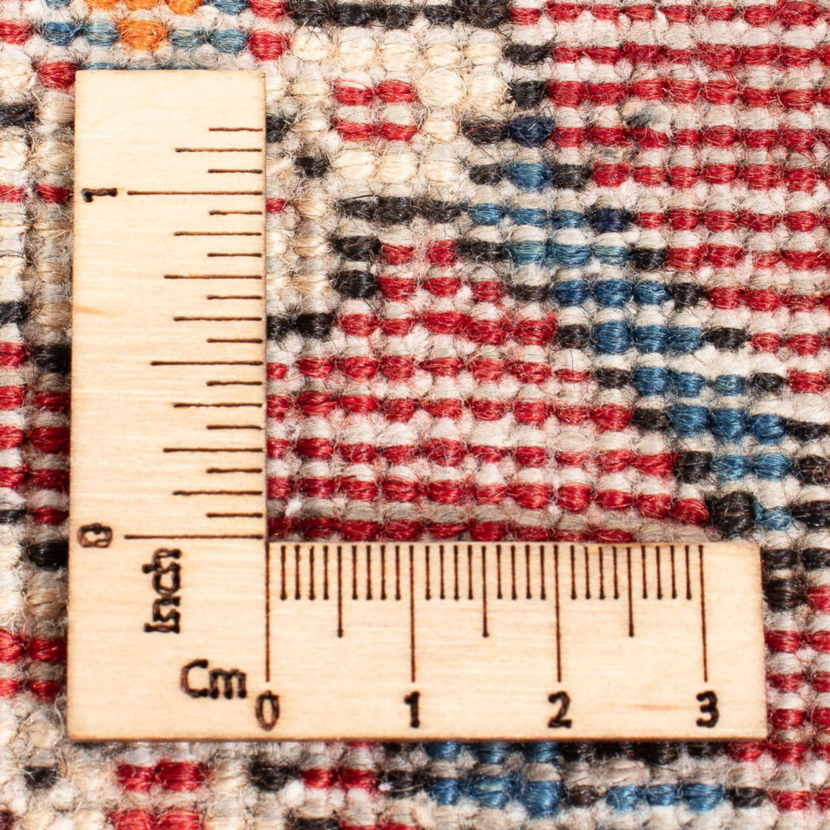 Tapis de couloir Tapis persan - Nomadic - 422 x 113 cm - crème