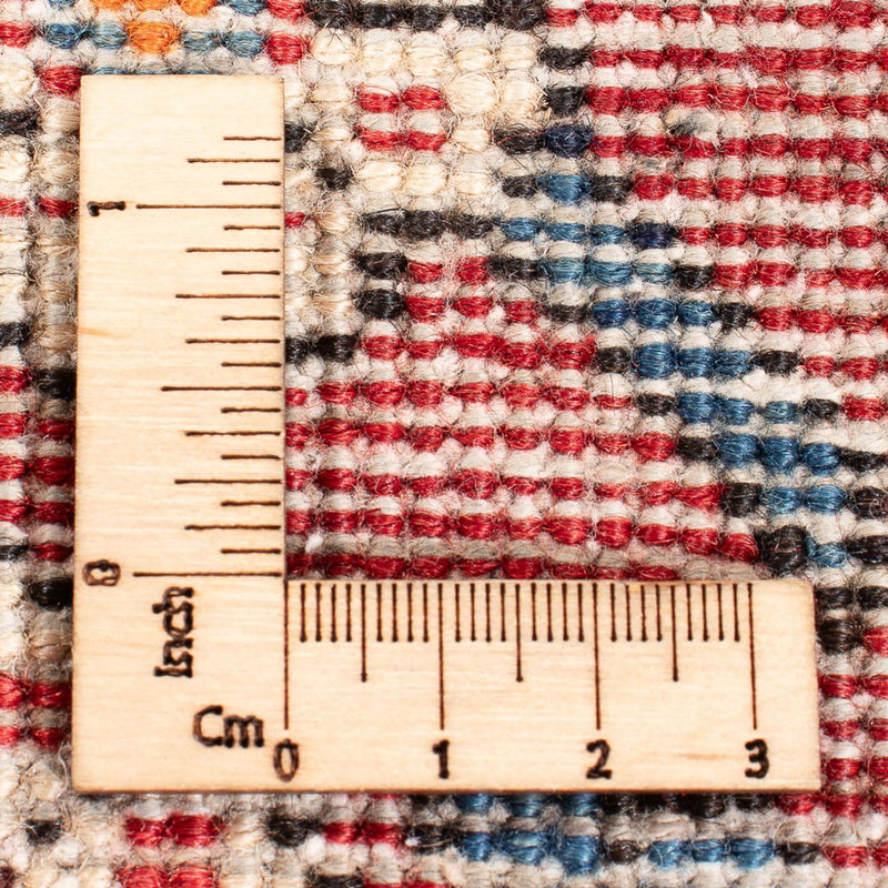 Tapis de couloir Tapis persan - Nomadic - 422 x 113 cm - crème