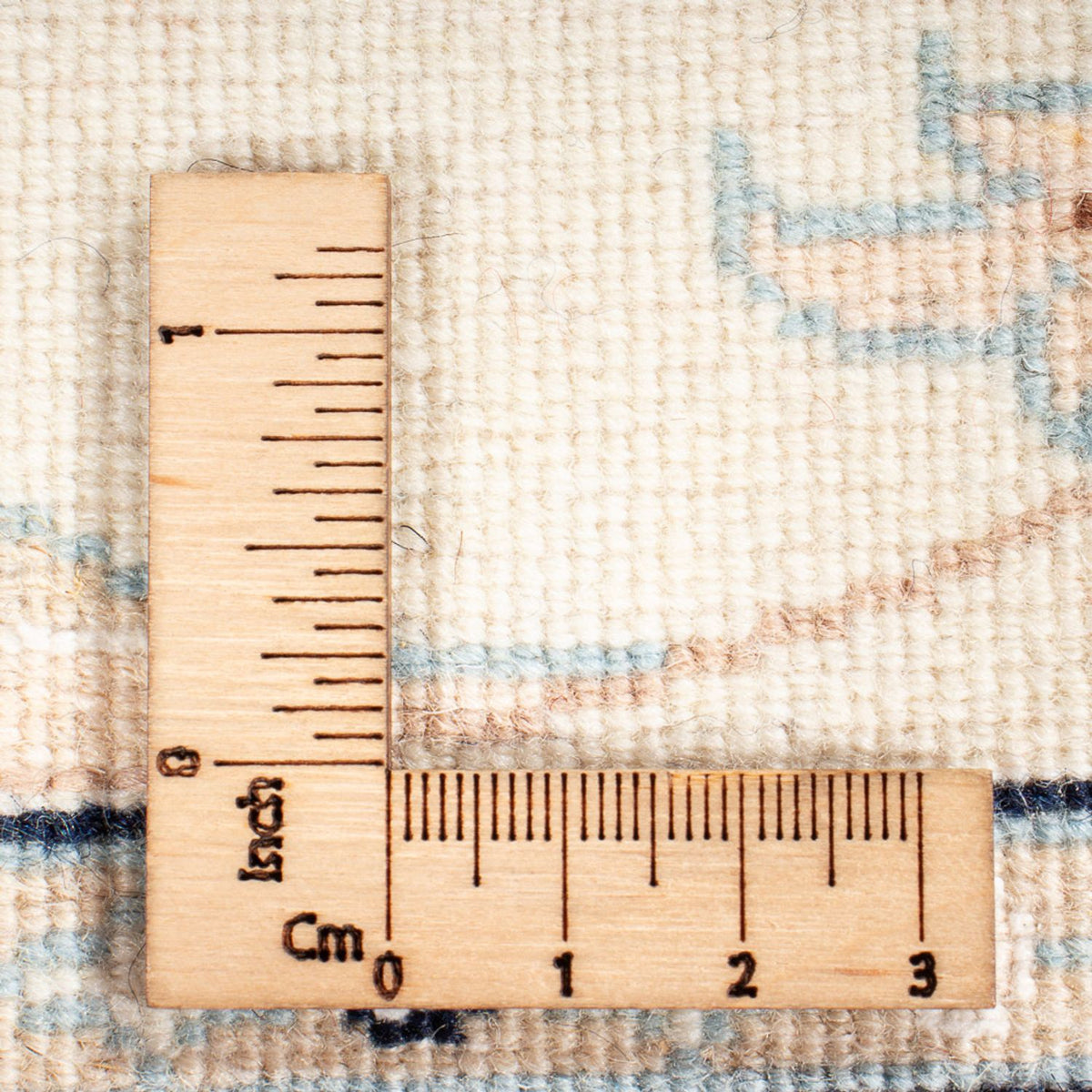 Tapis persan - Nain - Premium - 119 x 81 cm - crème