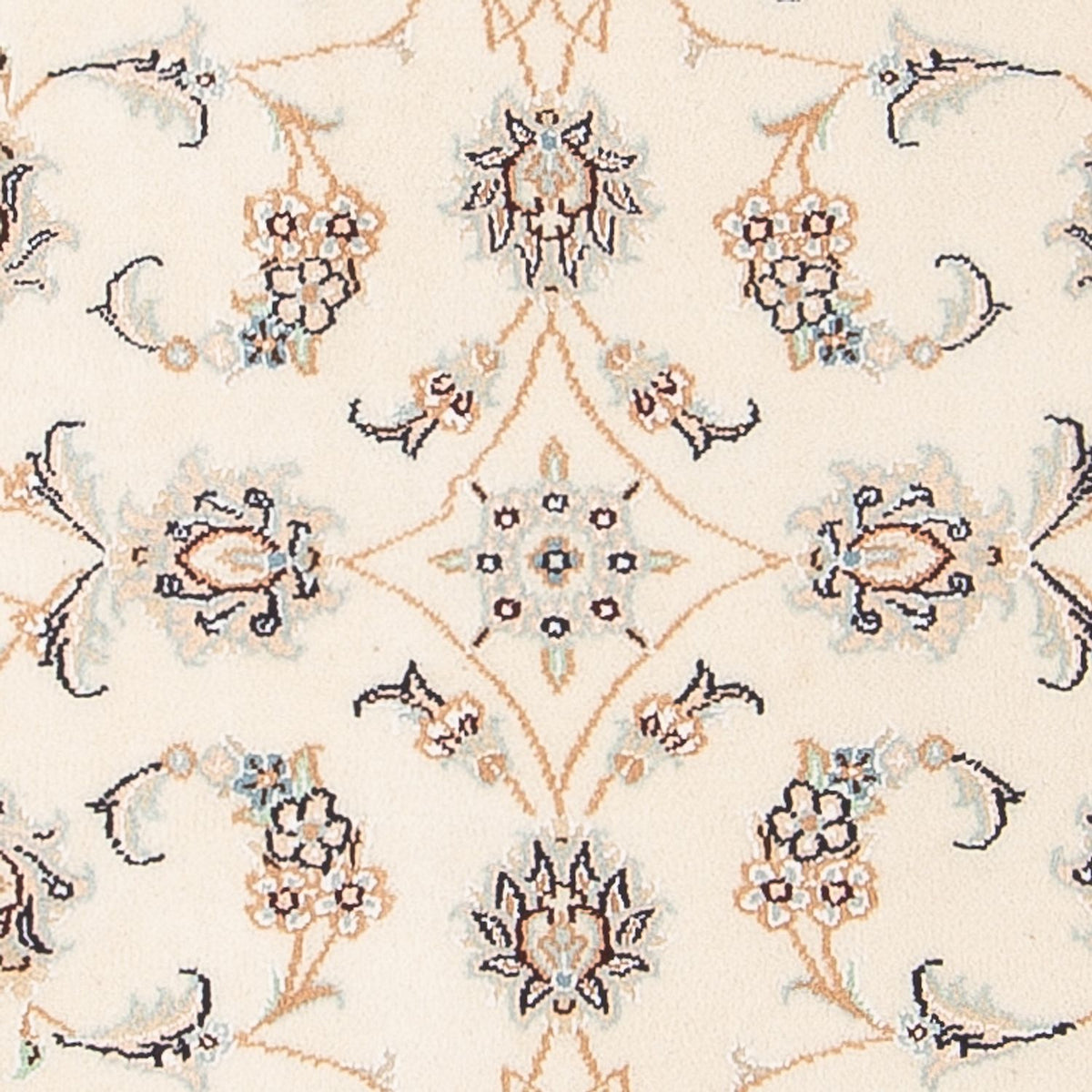 Tapis persan - Nain - Premium - 118 x 80 cm - crème