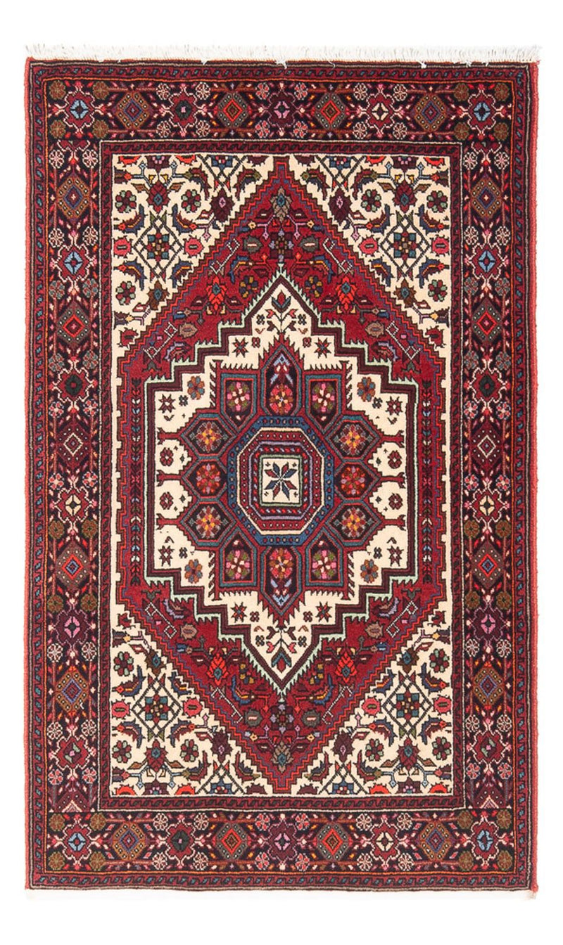 Tapis persan - Nomadic - 123 x 86 cm - crème