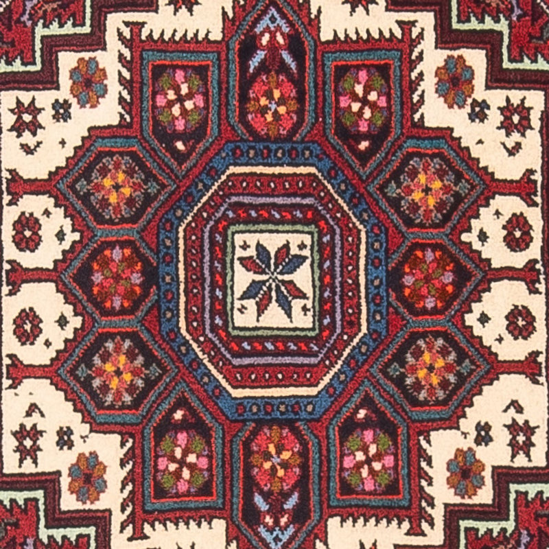 Tapis persan - Nomadic - 123 x 86 cm - crème