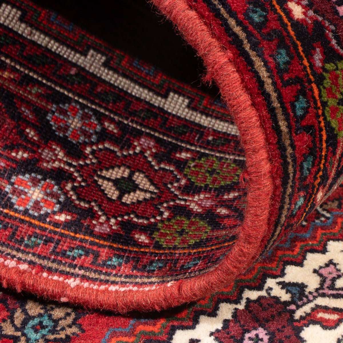 Tapis persan - Nomadic - 123 x 86 cm - crème