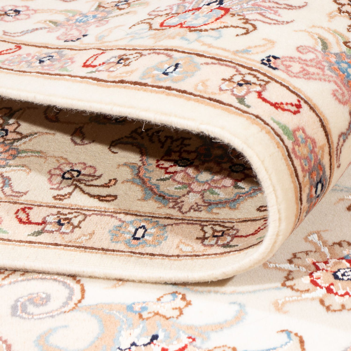 Tapis persan - Tabriz - Royal - 194 x 148 cm - crème