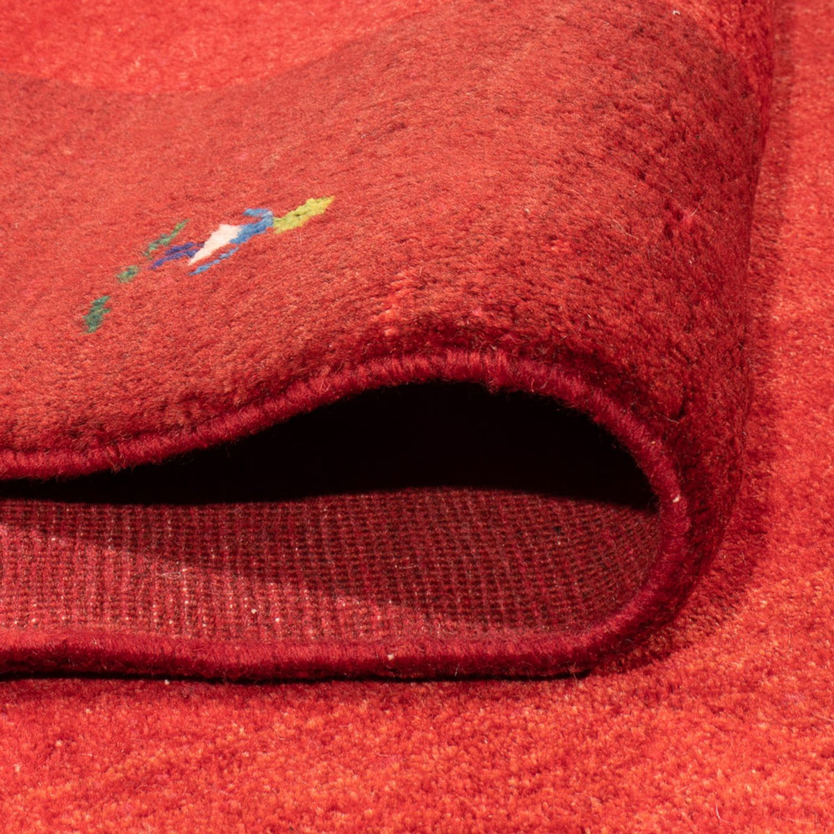 Tapis Gabbeh - Persan - 297 x 223 cm - rouge