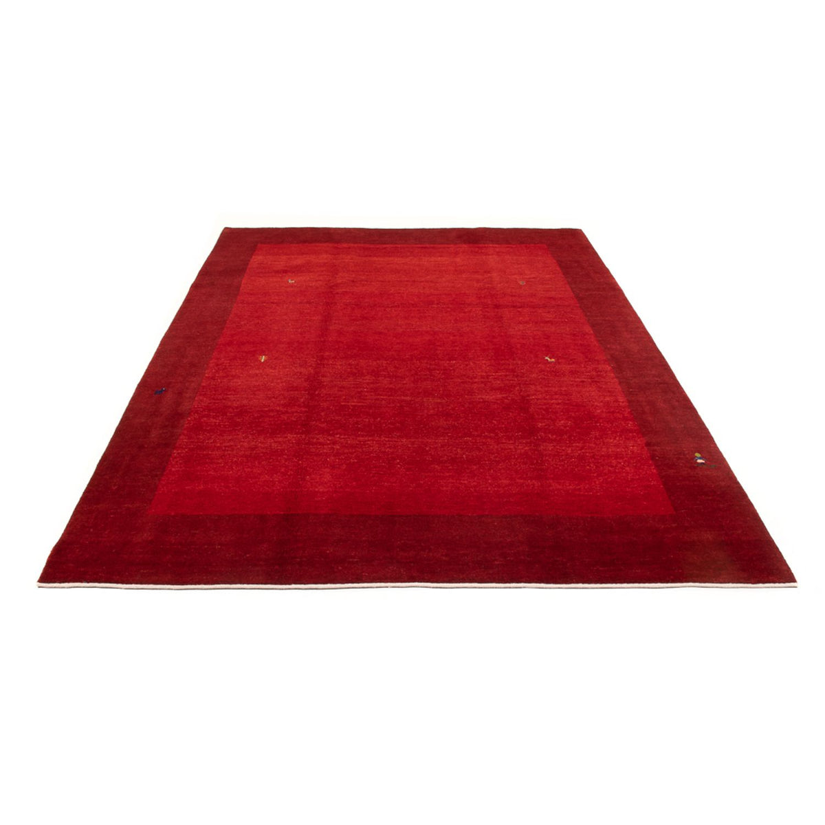 Tapis Gabbeh - Persan - 297 x 223 cm - rouge