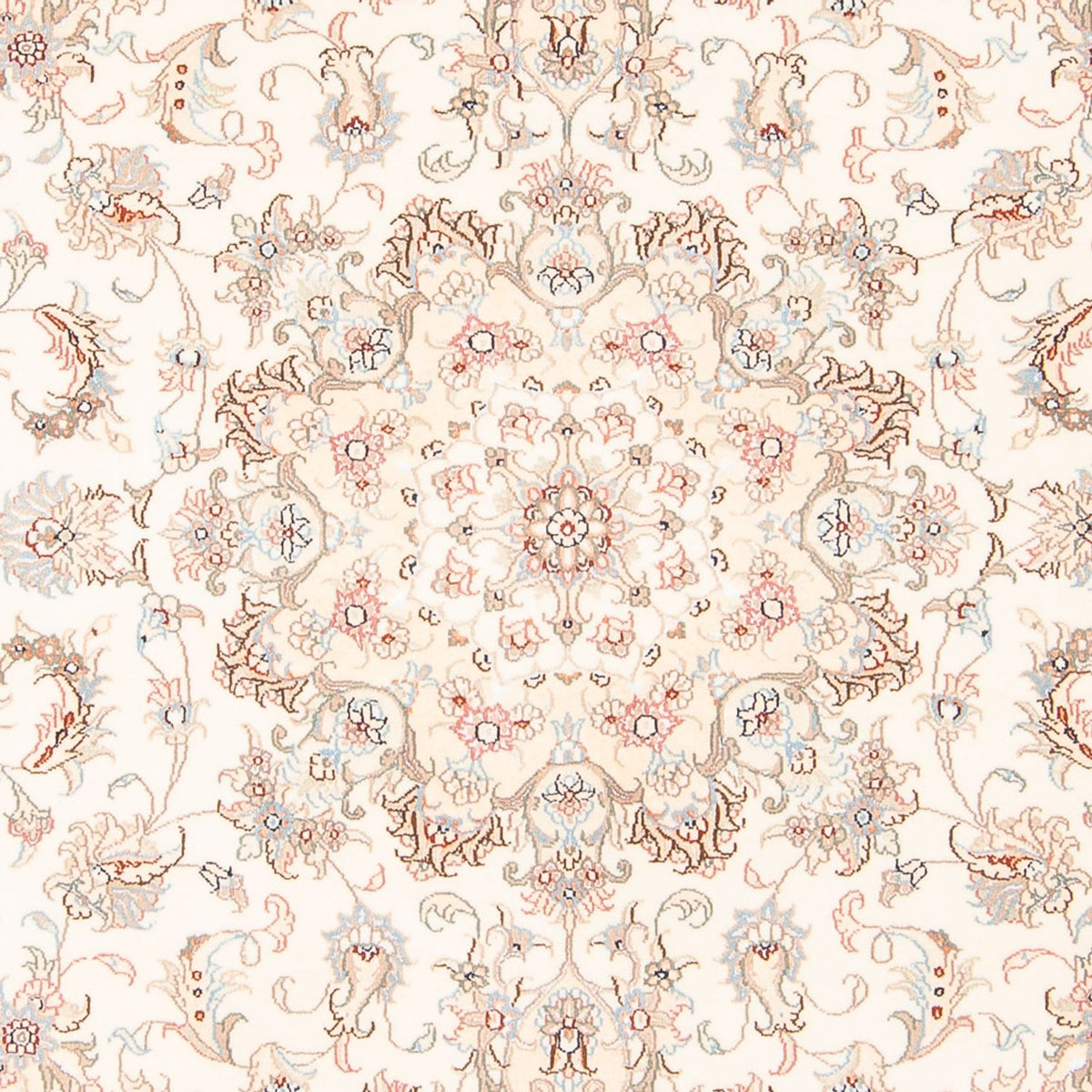 Tapis persan - Tabriz - Royal - 203 x 150 cm - crème