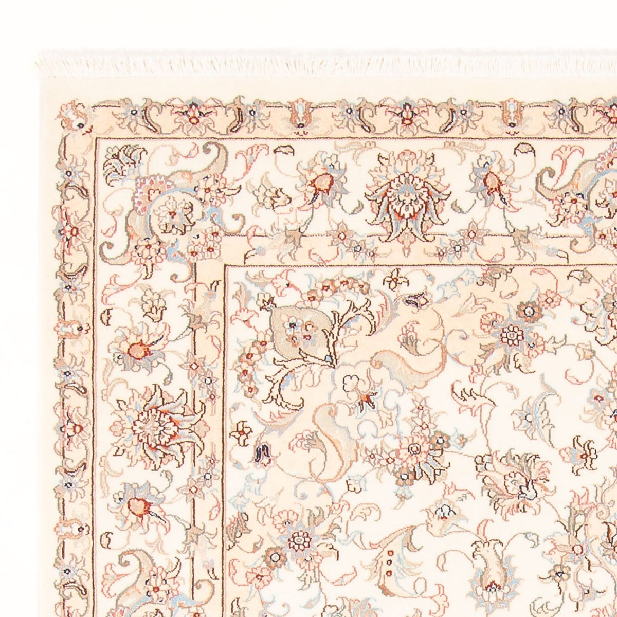 Tapis persan - Tabriz - Royal - 203 x 150 cm - crème