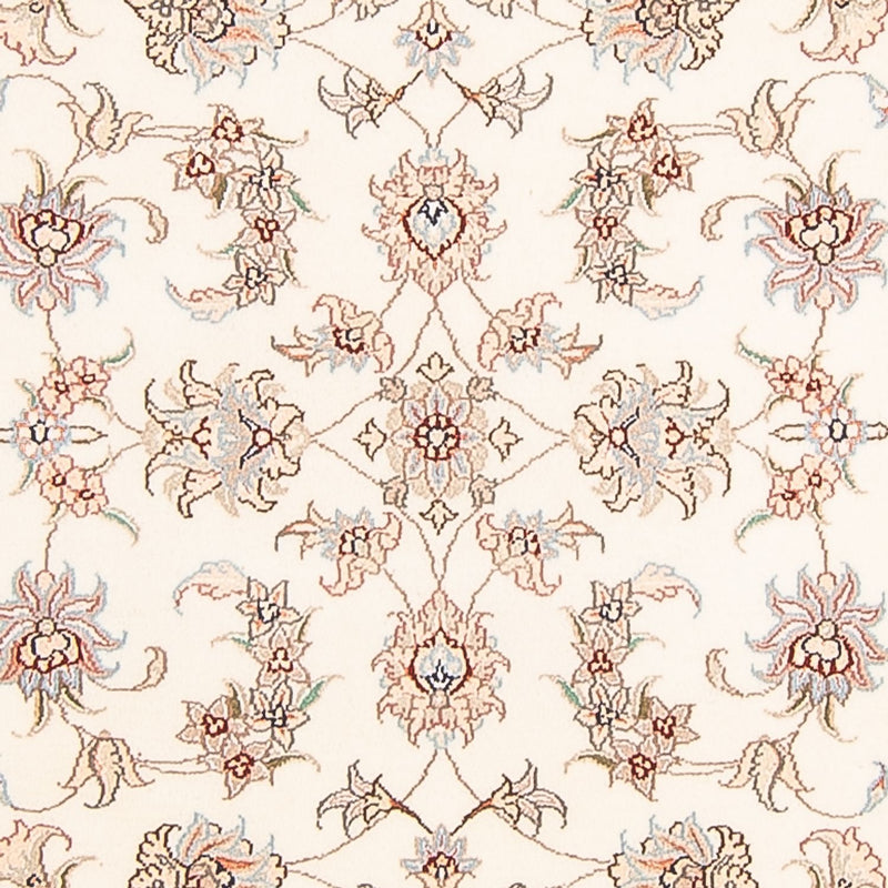Tapis de couloir Tapis persan - Tabriz - Royal - 295 x 89 cm - crème
