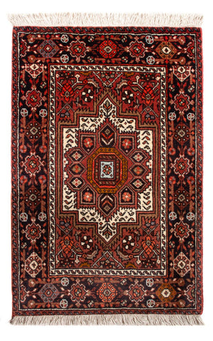 Tapis persan - Nomadic - 72 x 48 cm - rouge