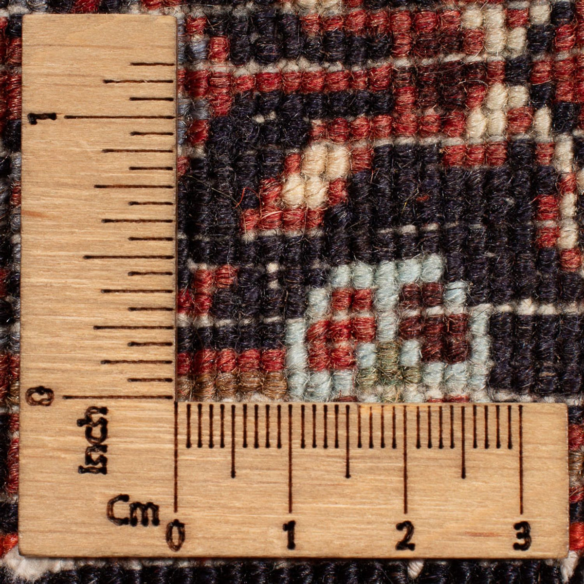 Tapis persan - Nomadic - 72 x 48 cm - rouge