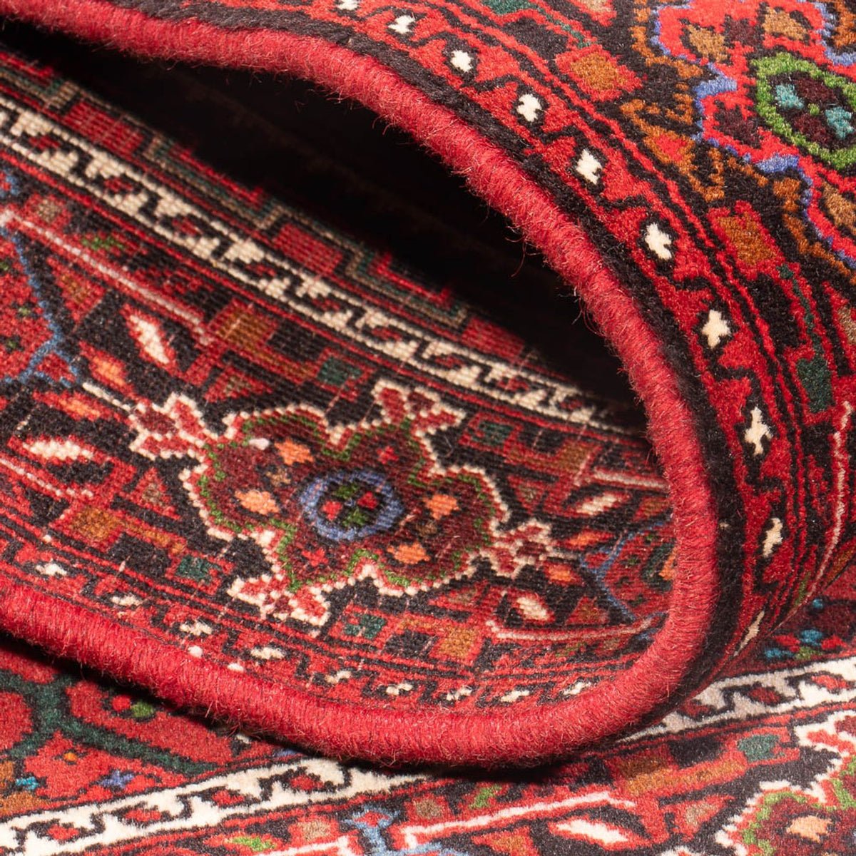 Tapis persan - Nomadic - 125 x 74 cm - rouge