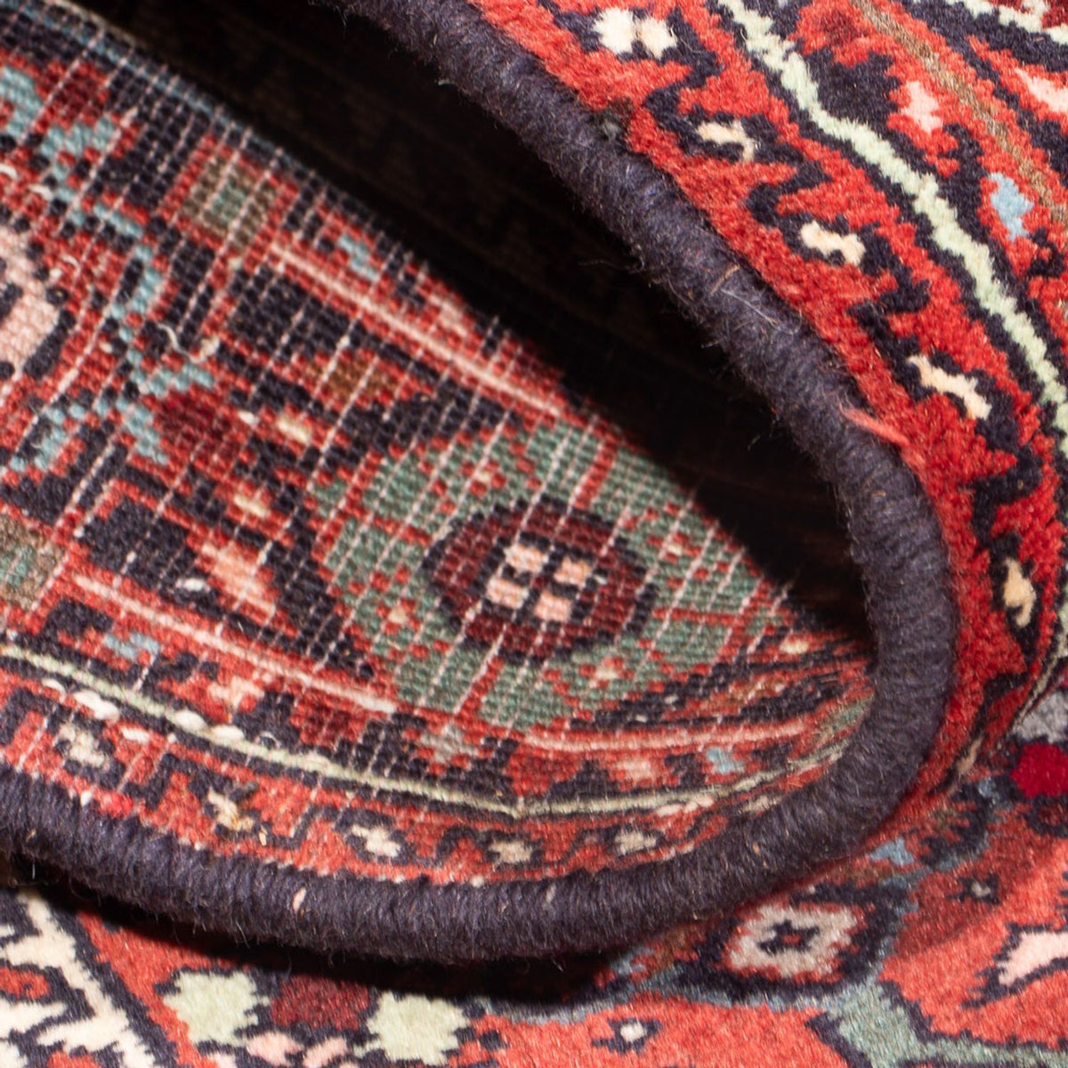 Tapis persan - Nomadic - 130 x 77 cm - rouge