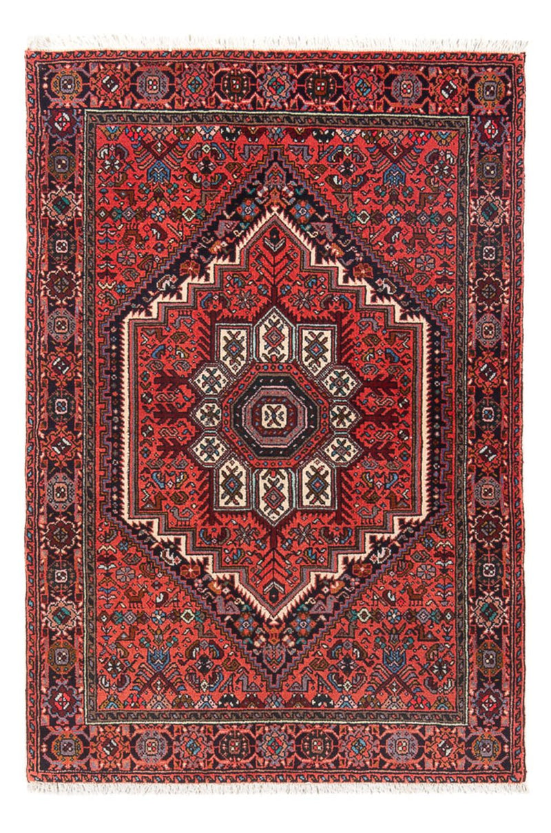 Tapis persan - Nomadic - 123 x 77 cm - rouge