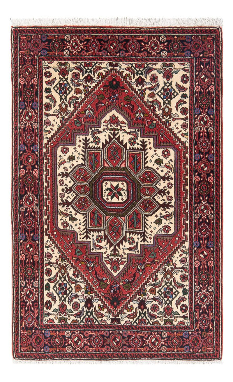 Tapis persan - Nomadic - 127 x 77 cm - crème