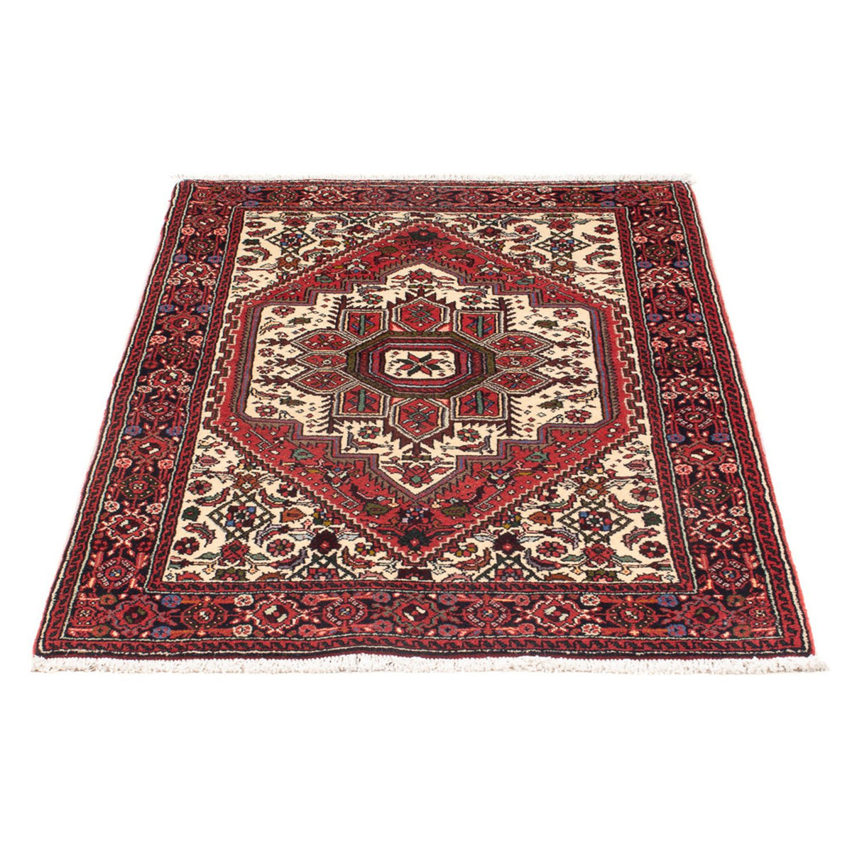 Tapis persan - Nomadic - 127 x 77 cm - crème