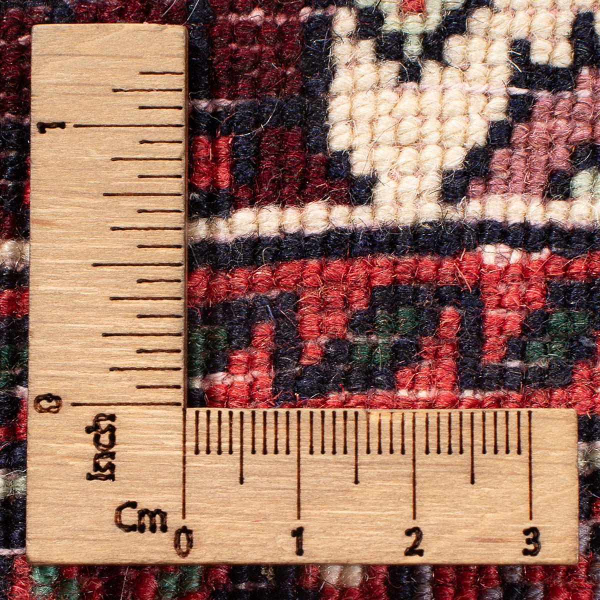 Tapis persan - Nomadic - 127 x 77 cm - crème