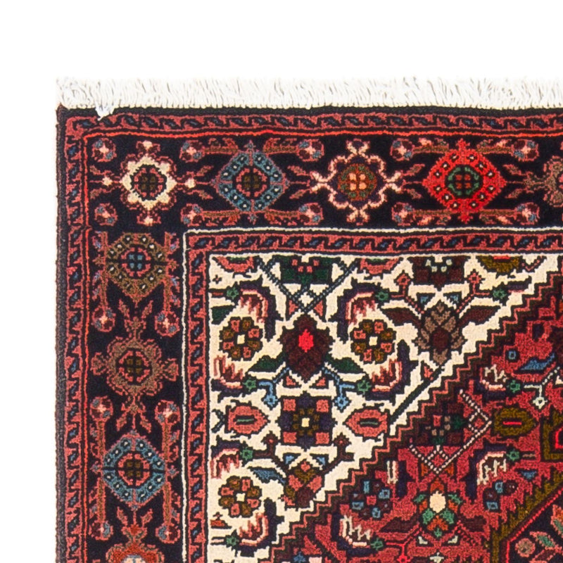 Tapis persan - Nomadic - 124 x 77 cm - rouge foncé