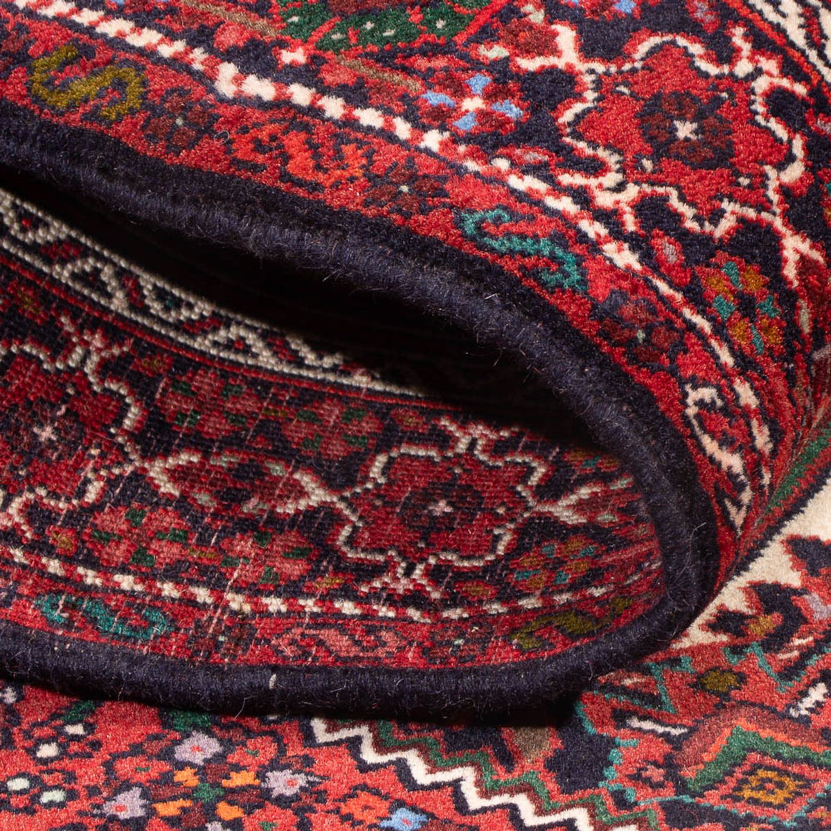 Tapis persan - Nomadic - 137 x 78 cm - rouge