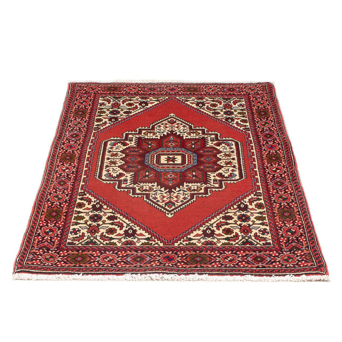 Tapis persan - Nomadic - 128 x 70 cm - crème