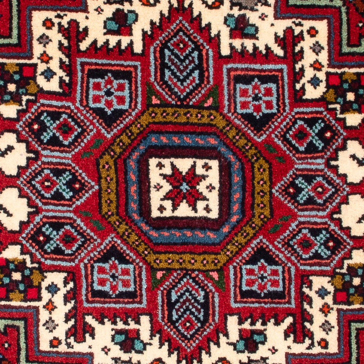 Tapis persan - Nomadic - 88 x 63 cm - rouge