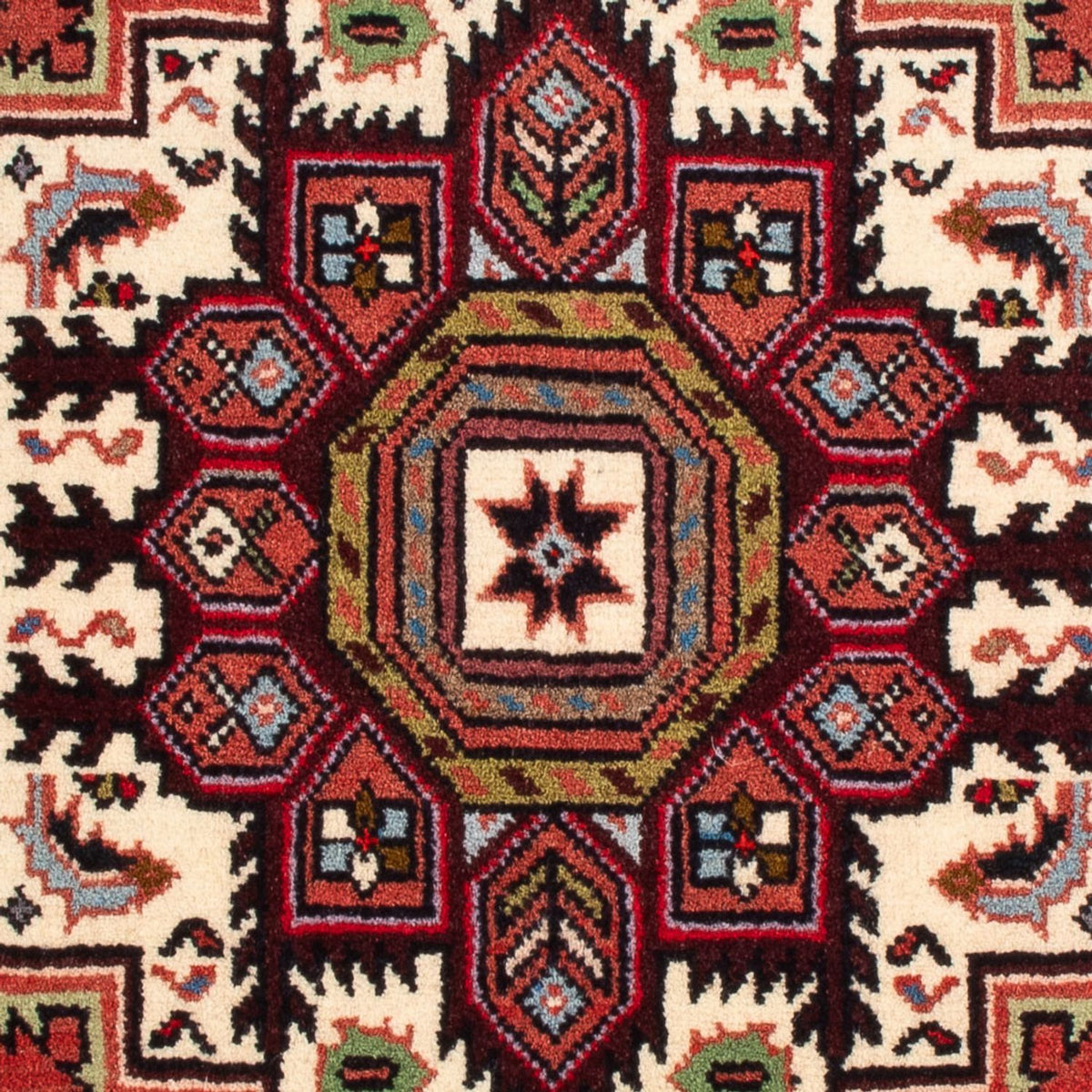 Tapis persan - Nomadic - 95 x 62 cm - crème