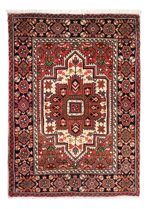 Tapis persan - Nomadic - 72 x 52 cm - rouge
