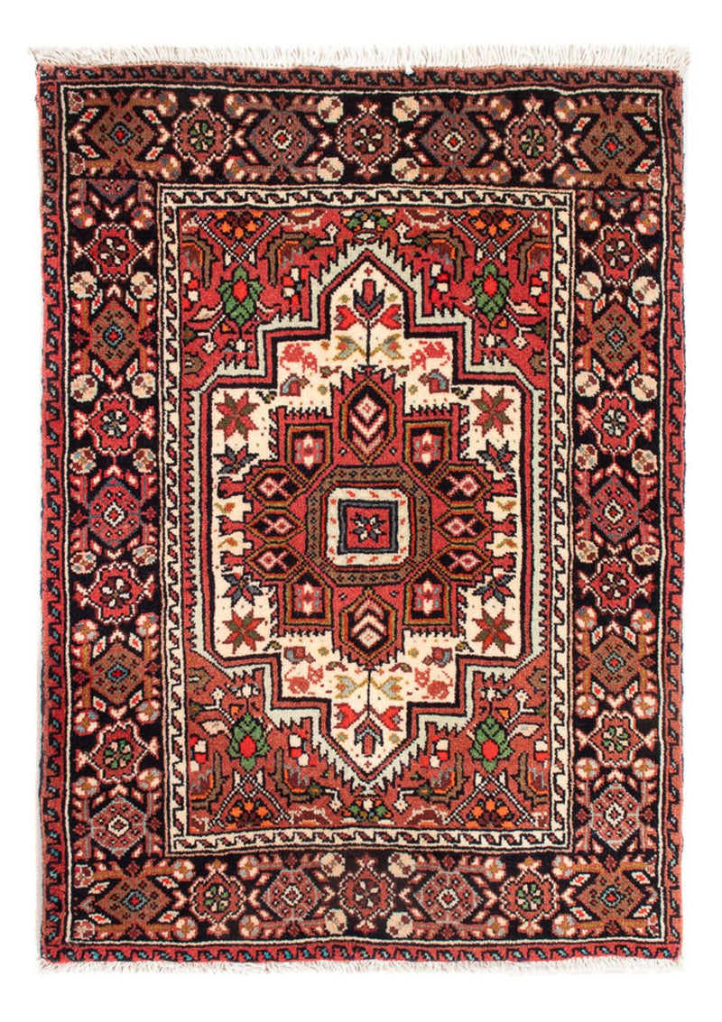 Tapis persan - Nomadic - 72 x 52 cm - rouge