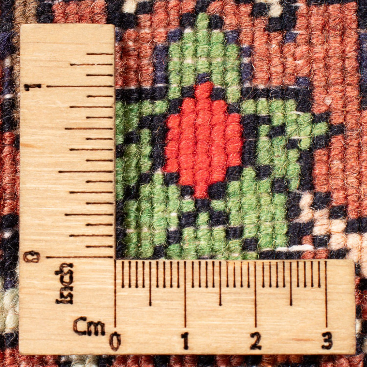 Tapis persan - Nomadic - 72 x 52 cm - rouge