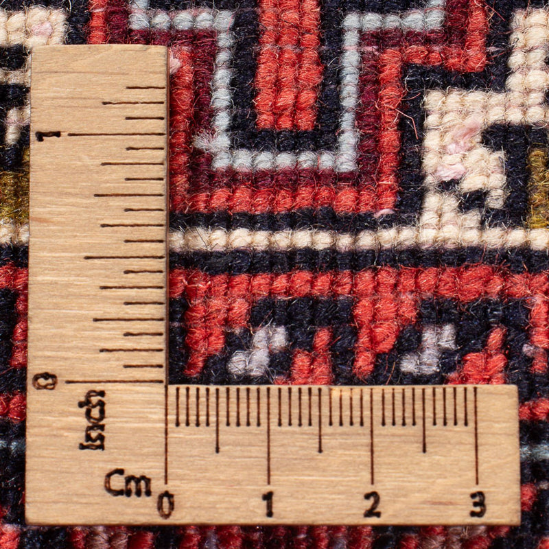 Tapis persan - Nomadic - 123 x 82 cm - rouge foncé