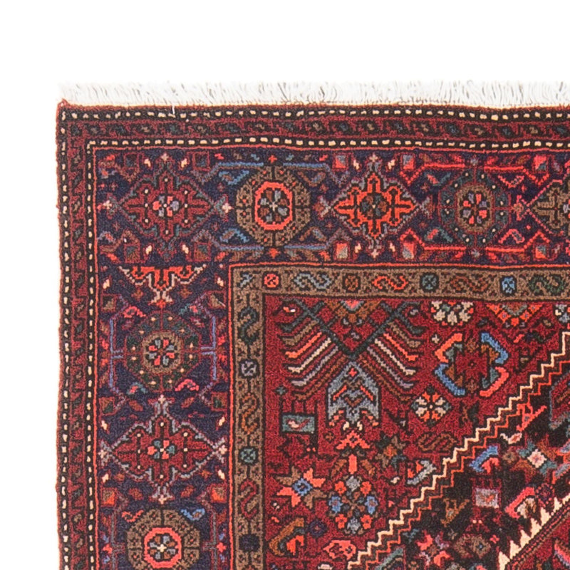 Tapis persan - Nomadic - 125 x 78 cm - rouge foncé