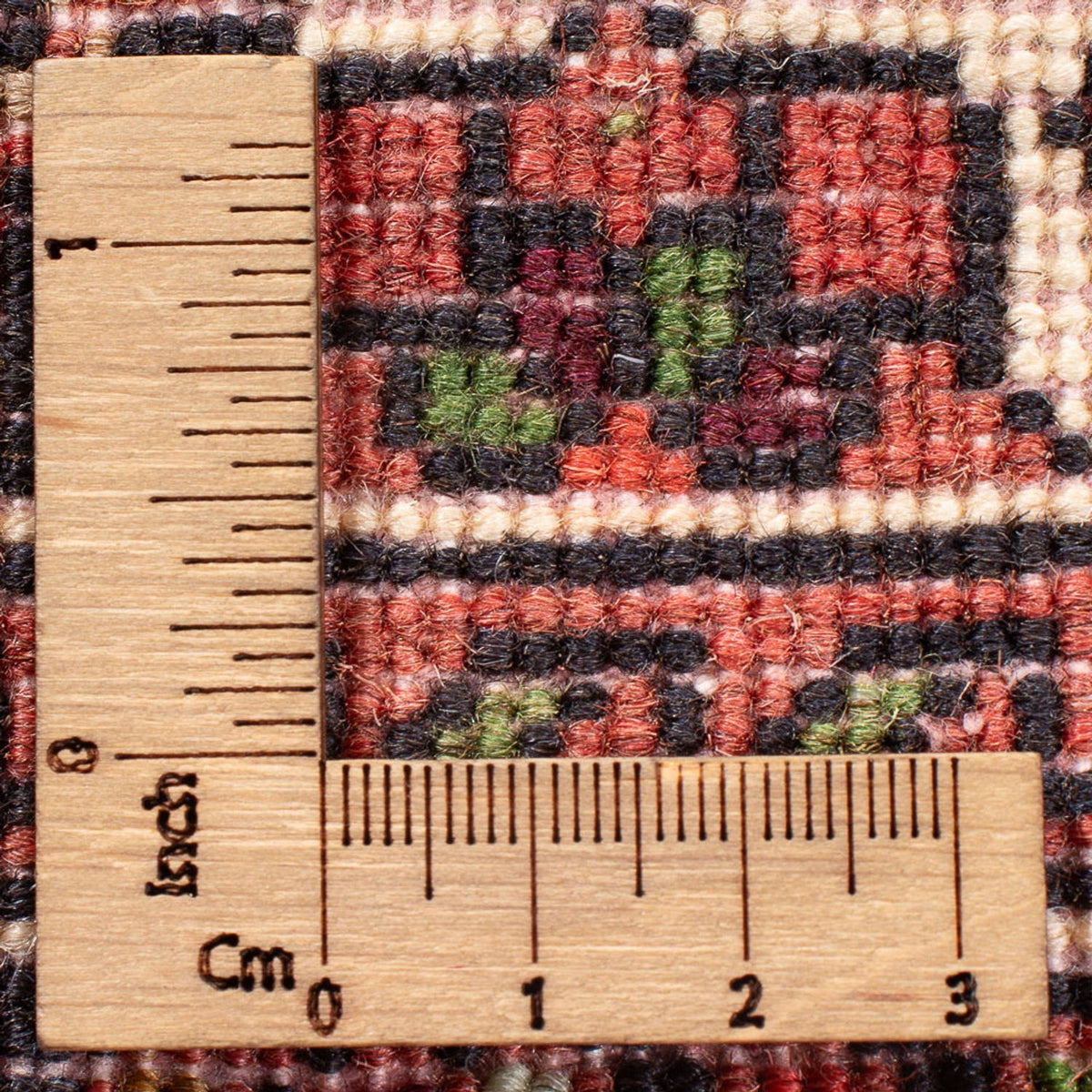 Tapis persan - Nomadic - 121 x 74 cm - crème