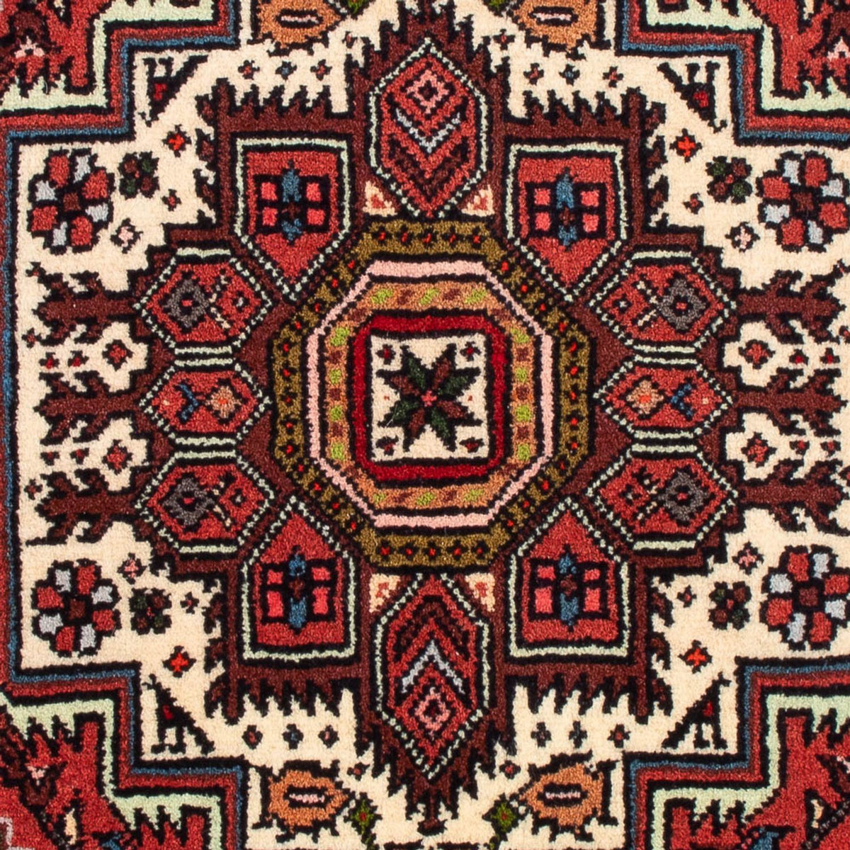 Tapis persan - Nomadic - 92 x 60 cm - crème